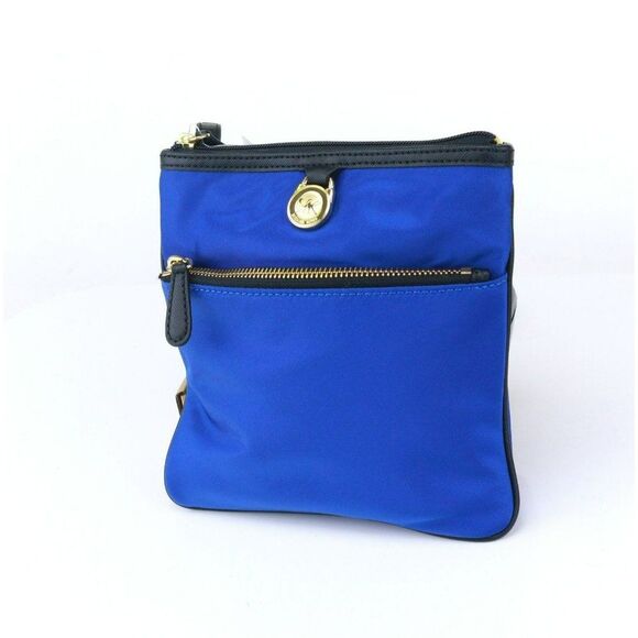NWT Michael Michael Kors Kempton Small Pocket Crossbody Electric Blue - Picture 7 of 12